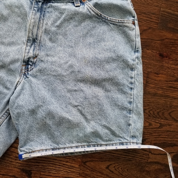 🚫SOLD🚫Levi's▪︎Vintage OrangeTab 967 Denim Shorts - Picture 12 of 14